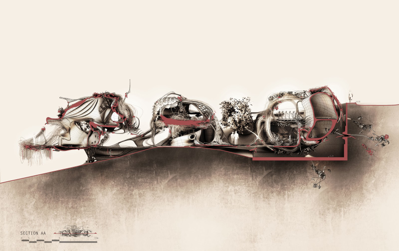 Illustration for article titled Estructuras de aspecto alienígena: una idea para la casa del futuro
